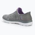 Buty damskie SKECHERS Summits Dazzling Haze gray/mint 3