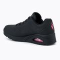 Buty damskie SKECHERS Uno Dripping In Love black/pink 3