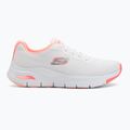 Buty damskie SKECHERS Arch Fit Infinity Cool white/pink 2