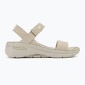 Sandały damskie SKECHERS Go Walk Arch Fit Sandal Polished beige 2