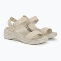 Sandały damskie SKECHERS Go Walk Arch Fit Sandal Polished beige 4