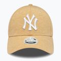 Czapka z daszkiem damska New Era Jersey 9Forty New York Yankees light beige 3