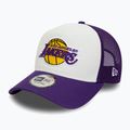 Czapka z daszkiem męska New Era Team Colour Block Trucker Los Angeles Lakers open misc