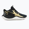 Buty do koszykówki Under Armour Jet' 23 black/metallic gold/metallic gold 2