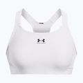 Biustonosz treningowy Under Armour HeatGear Armour High white/jet gray 3