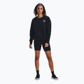 Bluza damska Under Armour Icon Fleece Crew black/white 2