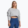 Bluza damska Under Armour Icon Fleece Crew mod gray light heather/white 6