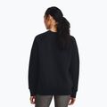 Bluza damska Under Armour Rival Fleece Crew black/white 3
