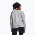 Bluza damska Under Armour Rival Fleece Crew mod gray light heather/white 3