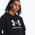 Bluza damska Under Armour Rival Fleece Big Logo Hoody black/white 4