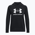 Bluza damska Under Armour Rival Fleece Big Logo Hoody black/white 5