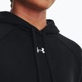 Bluza damska Under Armour Rival Fleece Hoodie black/white 4