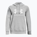 Bluza damska Under Armour Rival Fleece Big Logo Hoody mod gray light heather/white 5