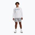 Spodenki treningowe męskie Under Armour Unstoppable Fleece mod gray/black 2