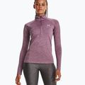 Bluza damska Under Armour Tech 1/2 Zip - Twist misty purple/fresh orchid/metallic silver