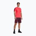 Spodenki treningowe męskie Under Armour Tech Graphic dark maroon/beta 3