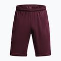 Spodenki treningowe męskie Under Armour Tech Graphic dark maroon/beta 5