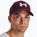 Czapka z daszkiem męska Under Armour Blitzing dark maroon/white 5