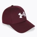Czapka z daszkiem męska Under Armour Blitzing dark maroon/white