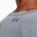 Koszulka męska Under Armour Big Logo Fill steel light heather/black/royal 4