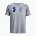 Koszulka męska Under Armour Big Logo Fill steel light heather/black/royal 5