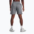 Spodenki męskie Under Armour Icon Fleece Pitch gray medium heather/white 3