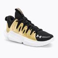 Buty do koszykówki damskie Under Armour W Flow Breakthru 4 black/metallic gold/white