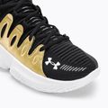 Buty do koszykówki damskie Under Armour W Flow Breakthru 4 black/metallic gold/white 7