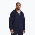 Bluza treningowa męska Under Armour Rival Fleece FZ Hoodie midnight navy/white