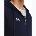 Bluza treningowa męska Under Armour Rival Fleece FZ Hoodie midnight navy/white 4