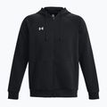 Bluza męska Under Armour Rival Fleece FZ Hoodie black/white 6