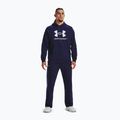 Bluza męska Under Armour Rival Fleece Logo HD midnight navy/white 2