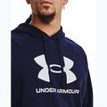 Bluza męska Under Armour Rival Fleece Logo HD midnight navy/white 4