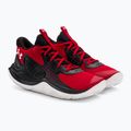 Buty do koszykówki Under Armour Jet' 23 red/black/white 4
