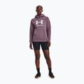 Bluza damska Under Armour Rival Fleece Big Logo Hoody  misty purple/white 2