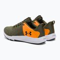 Buty treningowe męskie Under Armour Charged Engage 2 marine od green/formula orange/black 3