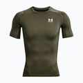 Koszulka treningowa męska Under Armour HG Armour Comp marine od green/white 4