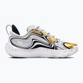 Buty do koszykówki Under Armour Spawn 6 white/black/metallic gold 9