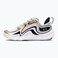 Buty do koszykówki Under Armour Spawn 6 white/black/metallic gold 10