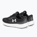 Buty do biegania męskie Under Armour Charged Rogue 4 black/white/white 3
