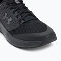 Buty treningowe męskie Under Armour Commit 4 black/black/castlerock 7