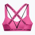 Biustonosz treningowy Under Armour Crossback Low astro pink/astro pink/black 5
