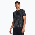 Tank top do biegania męski Under Armour Laser Wash black/castlerock/ reflective