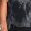 Tank top do biegania męski Under Armour Laser Wash black/castlerock/ reflective 3