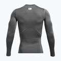 Longsleeve treningowy męski Under Armour Heat Gear Armour Comp castlerock/white 4