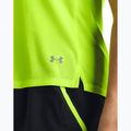 Koszulka do biegania damska Under Armour Launch high vis yellow/reflective 3
