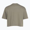 Koszulka treningowa damska Under Armour Campus Boxy Crop taupe dusk/black 5