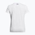 Koszulka treningowa damska Under Armour Tech SSV Solid white/black 2