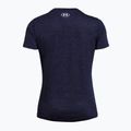 Koszulka treningowa damska Under Armour Tech V-Twist midnight navy/white 2