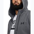 Kurtka męska Under Armour Stretch Woven Windbreaker pitch gray/black 3